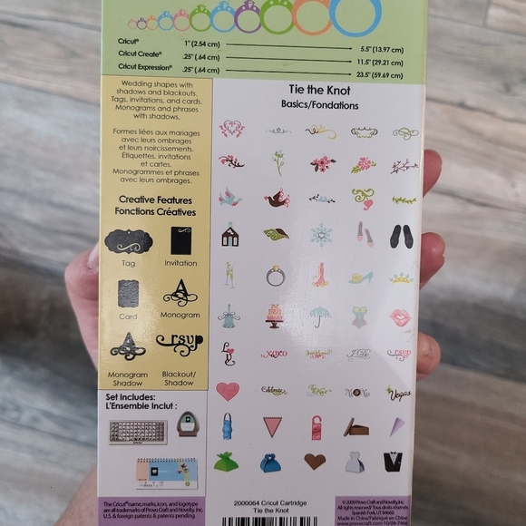Tie the Knot Cricut Cartridge - Picture 2 of 4